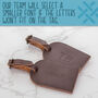 Personalised Faux Leather Luggage Tag, thumbnail 8 of 9