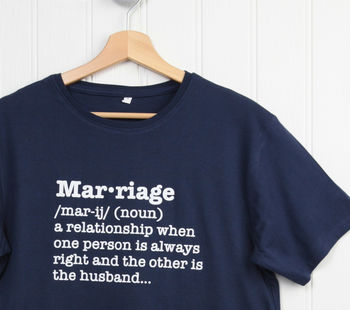 Marriage Definition T Shirt, 2 of 5