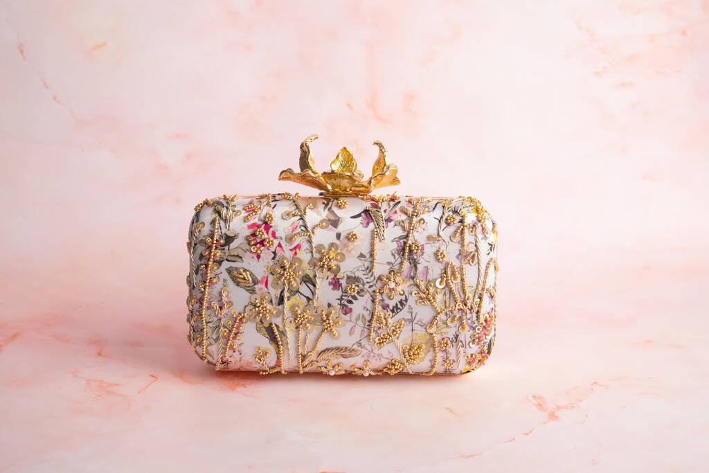 Wild Summer Floral Printed Clutch, 1 of 6