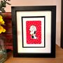 Vintage Snoopy And Charlie Brown Picture, thumbnail 1 of 6