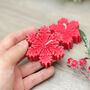 Festive Snowflake Candle Christmas Gift, thumbnail 5 of 10