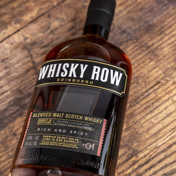 Whisky Row, Rich And Spicy, Blended Whisky 70cl, 2 of 3