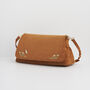 Tan Floral Embroidered Shoulder Bag, thumbnail 9 of 11