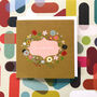 Floral Sympathy Greetings Card, thumbnail 4 of 5