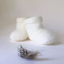 Pure Cashmere 'Cosy Toe' Baby Boots, thumbnail 1 of 5