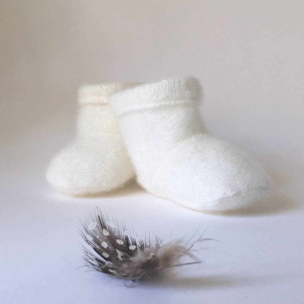 Pure Cashmere 'Cosy Toe' Baby Boots, 1 of 5