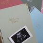 52 Weeks Of Me And You Luxury Linen Pregnancy Journal, thumbnail 5 of 11