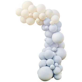 Blue And Nude Balloon Arch Kit, 2 of 3