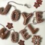 Handmade Joyeux Noel Christmas Felt Garland, thumbnail 2 of 5