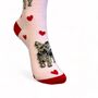 I Love Yorkies Socks Yorkshire Terrier Novelty Gift, thumbnail 3 of 6