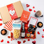 'With Love' Popcorn, Chocolate And Prosecco Hamper, thumbnail 2 of 3