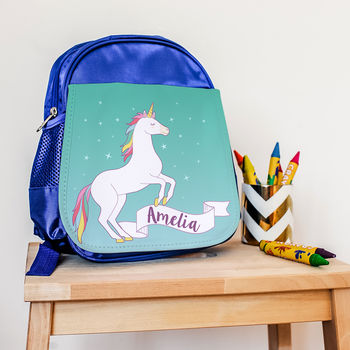 Children's Personalised Magical Unicorn Lunch Bag, 11 of 12