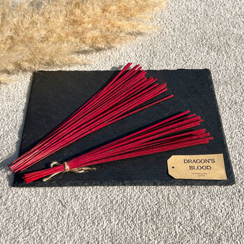 Dragons Blood Incense Sticks Hand Rolled Bamboo Incense, 3 of 5