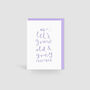 'Let's Grow Old And Grey Together' Card, thumbnail 1 of 3