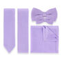 100% Polyester Diamond End Knitted Tie Pastel Purple, thumbnail 5 of 10