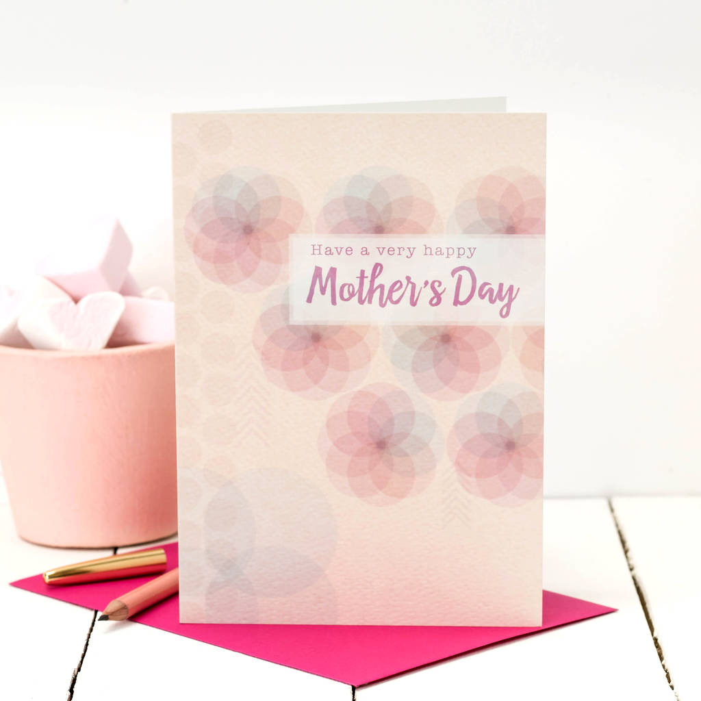 Have A Very Happy Mother's Day Card By Coulson Macleod