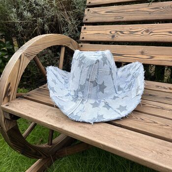 Star Denim Cowboy Hat, 2 of 5