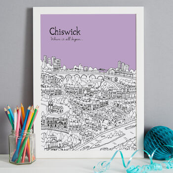 Personalised Chiswick Print, 7 of 9