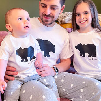 Personalised Family Polar Bear Pyjama Set, 5 of 7