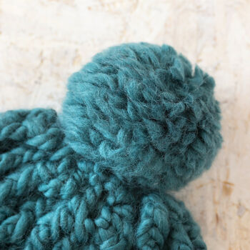 Melanie Pompom Hat Crochet Kit, 3 of 7