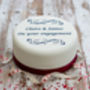 Personalised Engagement Cake Decoration, thumbnail 2 of 2