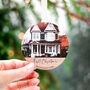 1st Christmas In New Home Wooden Personalised Bauble, thumbnail 6 of 9