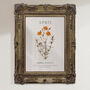 Birth Flower Wall Print 'Daisy' For April, thumbnail 5 of 9