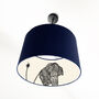 Inside Out Elephant Drum Lampshade, thumbnail 1 of 7