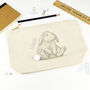 Personalised Rabbit Pompom Pencil Case, thumbnail 1 of 3