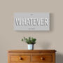 Personalised Word Sign Print With Optional Messages, thumbnail 4 of 12