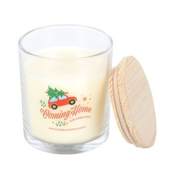 Coming Home For Christmas Scented Candle Gift, 2 of 4