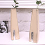 Two Personalised Wooden Vases, thumbnail 7 of 12