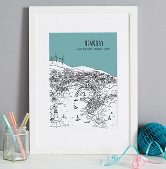 Personalised Newquay Print, 6 of 10