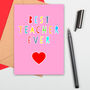 Best Teacher Ever Large Size Card, thumbnail 2 of 2