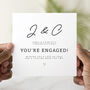 Personalised Special Congratulations Engagement Card, thumbnail 1 of 3