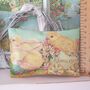 Lavender Sachet Gift Decoration With Vintage Style Easter Chick Print, thumbnail 2 of 7