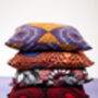 African Print Cushion Cover | Kwesi Print, thumbnail 4 of 6