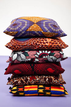 African Print Cushion Cover | Kwesi Print, 4 of 6