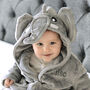 Personalised Soft Elephant Dressing Gown, thumbnail 2 of 8