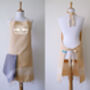 Personalised Pure Cotton Kitchen Apron, Tea Towel, thumbnail 8 of 8