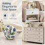 Ocean Leaf Round Shaped Ceramic Drawer Knobs, thumbnail 9 of 9