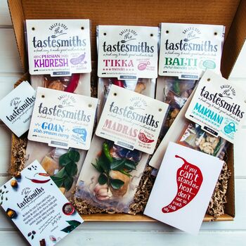 Personalised Fresh Curry Kit Gift Box, 2 of 3
