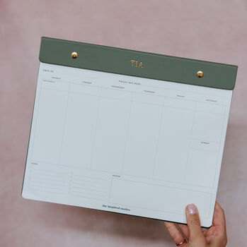 Refillable Weekly Notepad Vertical, 2 of 6