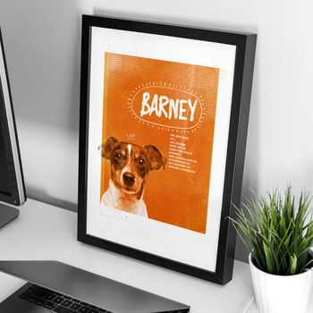 Personalised Pet Dog Poster, 4 of 6