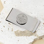 Sixpence 1955 70th Birthday Coin Money Clip, thumbnail 1 of 9