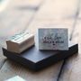 Personalised Favours Wedding With Love Rubber Stamp, thumbnail 4 of 4