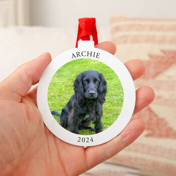 Personalised Photo Bauble Decoration, 9 of 10