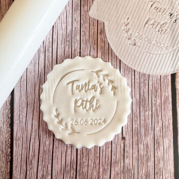 Pithi Personalised Cupcake Embosser For Celebrations, 3 of 3