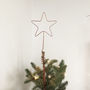 Christmas Star Wire Tree Topper, thumbnail 2 of 12