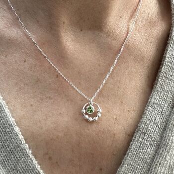 60th Birthday Infinity Birthstone Bead Necklace, 2 of 5